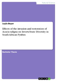 Cover Effects of the invasion and restoration of Acacia saligna on Invertebrate Diversity in South African Fynbos