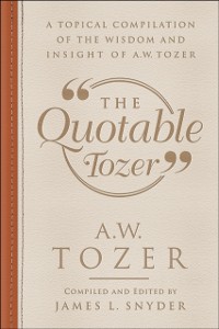 Cover Quotable Tozer
