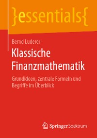 Cover Klassische Finanzmathematik