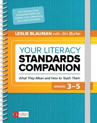 Cover Your Literacy Standards Companion, Grades 3-5
