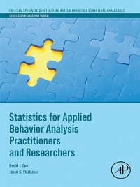 Cover Statistics for Applied Behavior Analysis Practitioners and Researchers