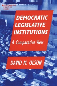 Cover Democratic Legislative Institutions: A Comparative View