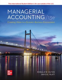 Cover ISE eBook Online Access for Managerial Accounting Creating Value in a Dynamic Business Environment
