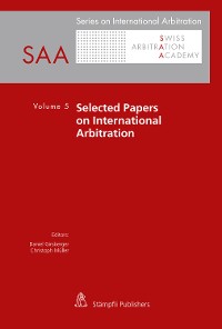 Cover Selected Papers on International Arbitration