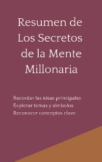 Cover Resumen de Los Secretos de la Mente Millonaria