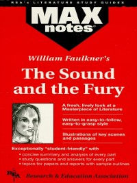 Cover Sound and the Fury (MAXNotes Literature Guides)