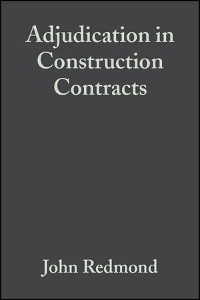 Cover Adjudication in Construction Contracts