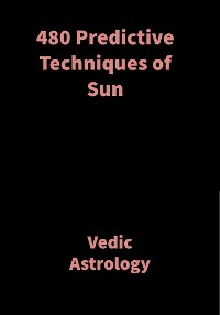 Cover 480 Predictive Techniques of Sun