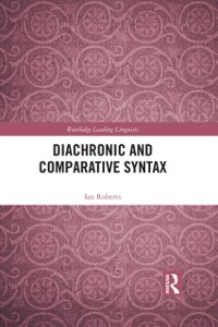 Cover Diachronic and Comparative Syntax