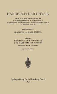 Cover Mechanik der Flüssigen und Gasförmigen Körper