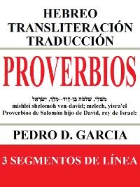 Cover Proverbios: Hebreo Transliteración Traducción