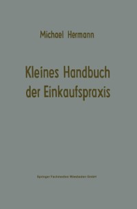 Cover Kleines Handbuch der Einkaufspraxis