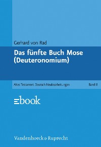 Cover Das fünfte Buch Mose (Deuteronomium)