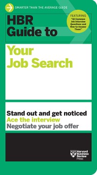 Cover HBR Guide to Your Job Search