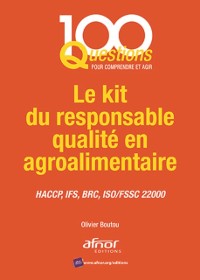 Cover Le kit du responsable qualité en agroalimentaire