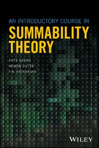 Cover An Introductory Course in Summability Theory