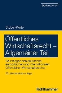 Cover Öffentliches Wirtschaftsrecht - Allgemeiner Teil