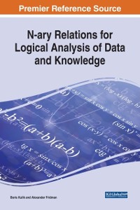 Cover N-ary Relations for Logical Analysis of Data and Knowledge