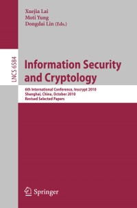 Cover Information Security and Cryptology