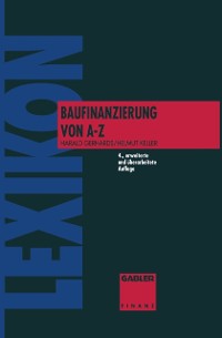 Cover Lexikon Baufinanzierung von A bis Z