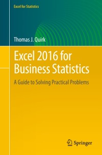 Cover Excel 2016 for Business Statistics