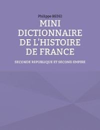 Cover Mini dictionnaire de l'histoire de France