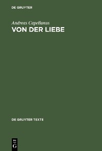 Cover Von der Liebe