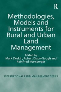 Cover Methodologies, Models and Instruments for Rural and Urban Land Management