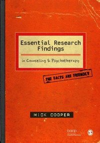 Cover Essential Research Findings in Counselling and Psychotherapy