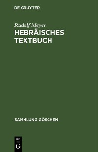Cover Hebräisches Textbuch
