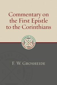 Cover Commentary on the First Epistle to the Corinthians