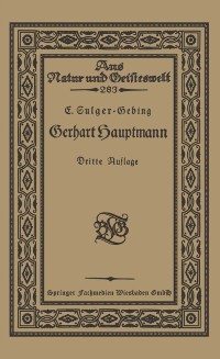 Cover Gerhart Hauptmann