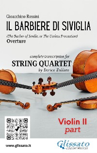 Cover Violin II part of "Il Barbiere di Siviglia" for String Quartet
