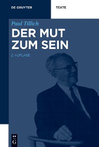 Cover Der Mut zum Sein