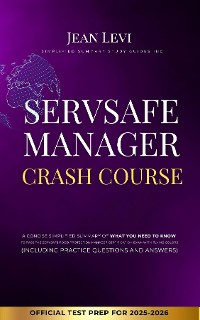 Cover ServSafe Manager Crash Course