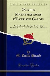 Cover Œuvres Mathématiques d'Évariste Galois