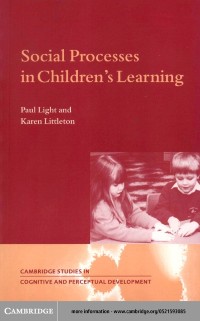 Cover Social Processes in Children's Learning