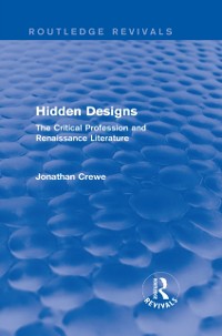 Cover Hidden Designs (Routledge Revivals)