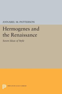 Cover Hermogenes and the Renaissance