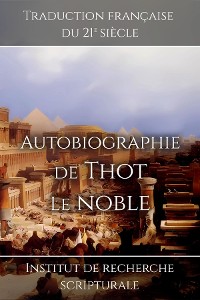 Cover Autobiographie de Thot le noble