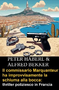 Cover Il commissario Marquanteur ha improvvisamente la schiuma alla bocca: thriller poliziesco in Francia