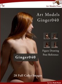 Cover Art Models Ginger040 : Figure Drawing Pose Reference