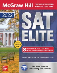 Cover McGraw-Hill Education SAT Elite 2022