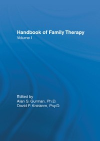 Cover Handbook Of Family Therapy