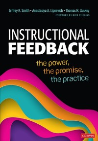 Cover Instructional Feedback : The Power, the Promise, the Practice