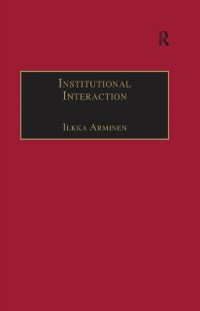 Cover Institutional Interaction