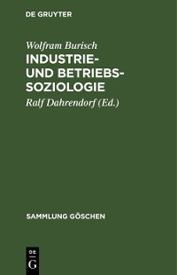 Cover Industrie- und Betriebssoziologie