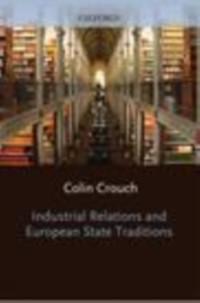 Cover Industrial Relations and European State Traditions