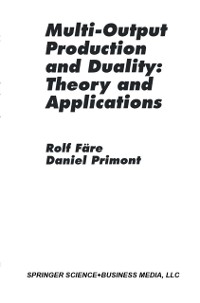 Cover Multi-Output Production and Duality: Theory and Applications