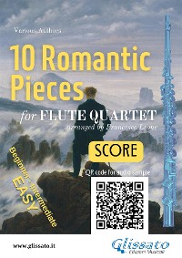 Cover Flute Quartet Score "10 Romantic Pieces"
